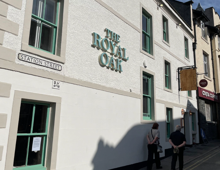 Blackburn Royal Oak Pub Sign