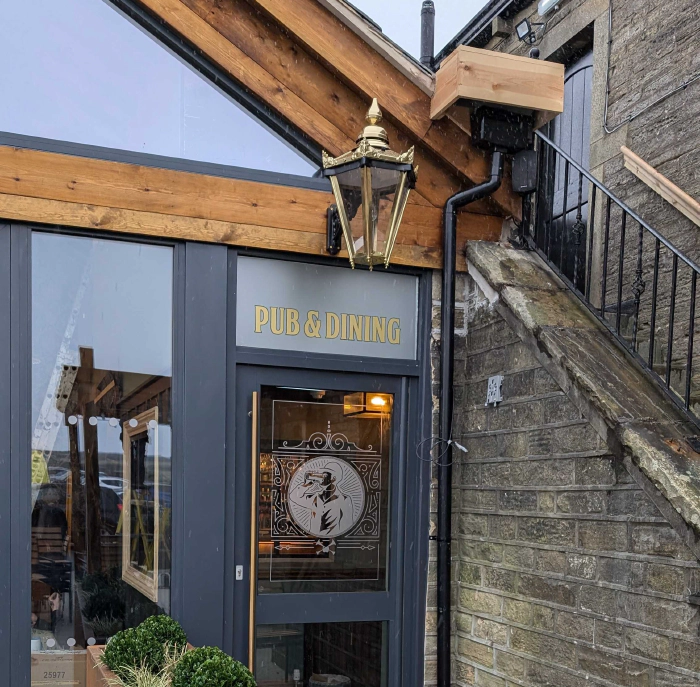 Manchester Outdoor Pub Sign