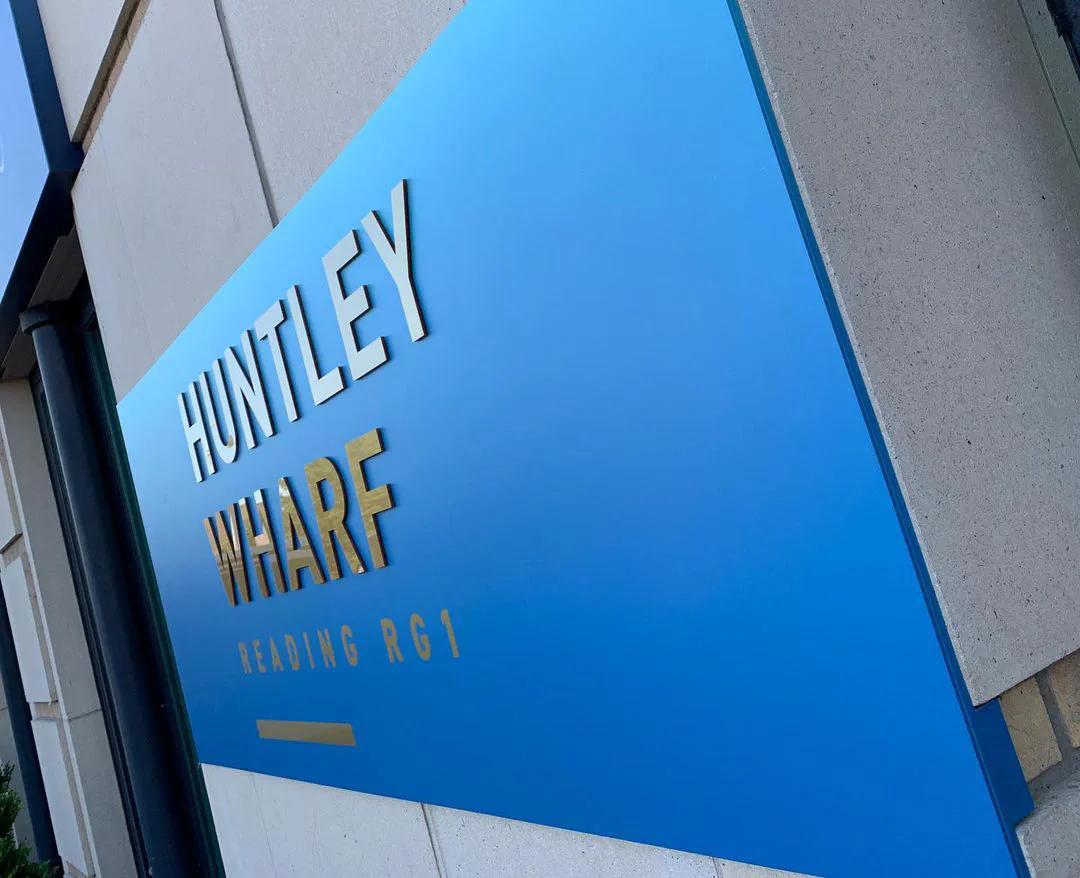 Berkeley Homes Information Centre signage by The Sign Makers