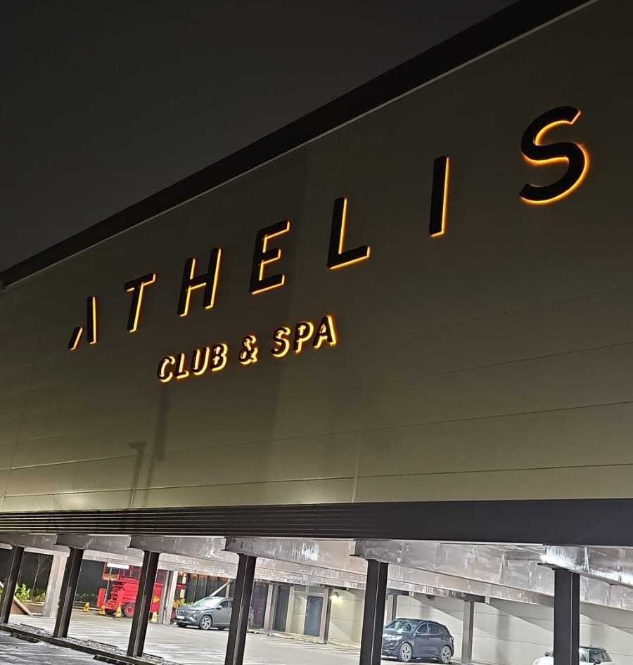Sign Lettering Illuminated