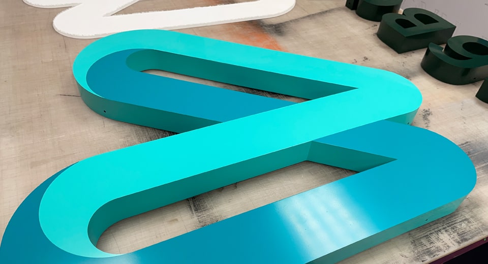 Built Up Logos Examples