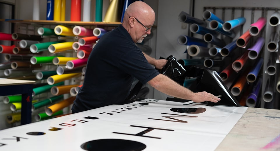 Vinyl Graphics Signage